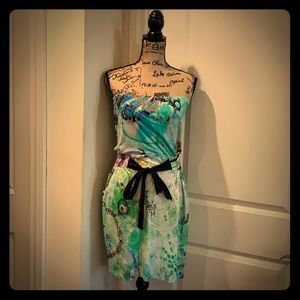 Desigual strapless dress
